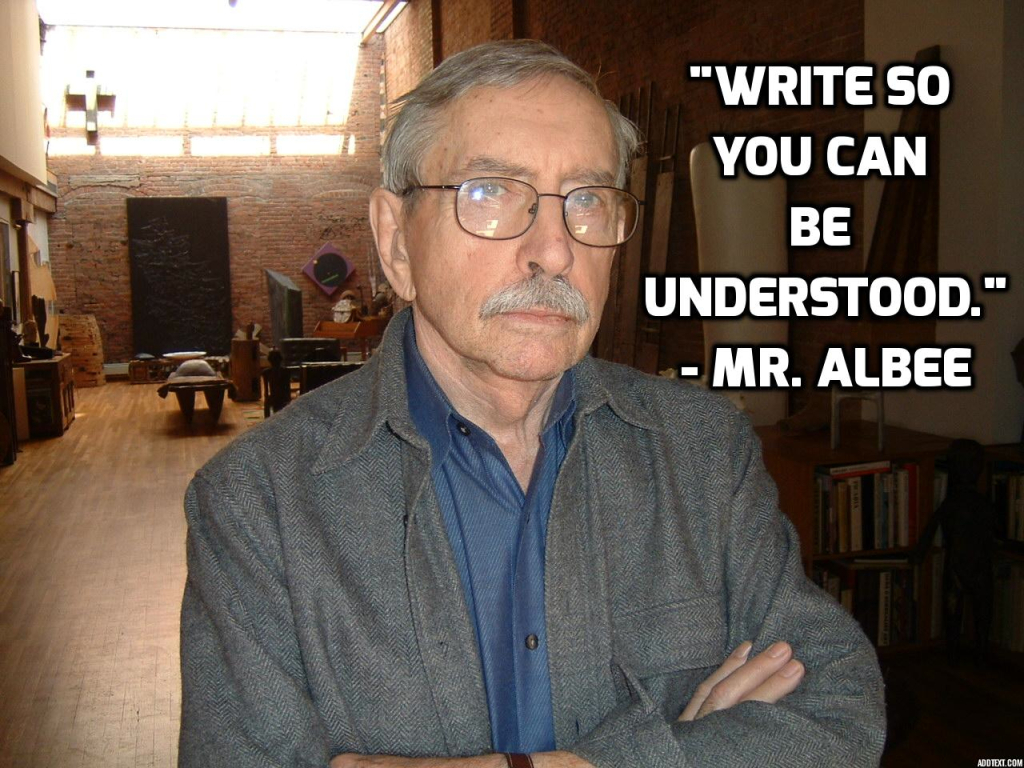 Albee quote